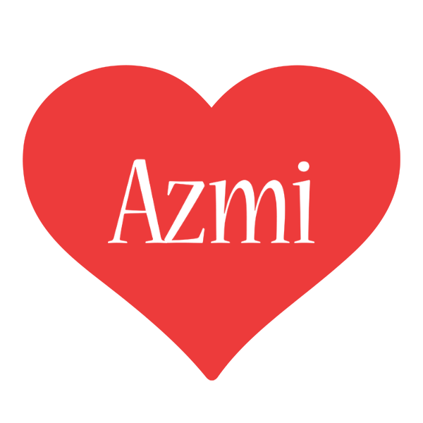 Azmi love logo