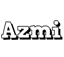 Azmi snowing logo