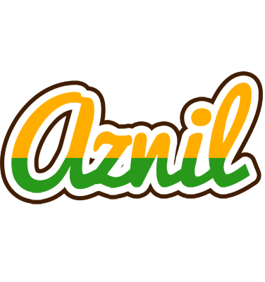 Aznil banana logo