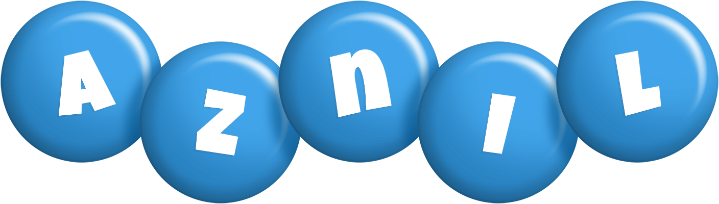 Aznil candy-blue logo