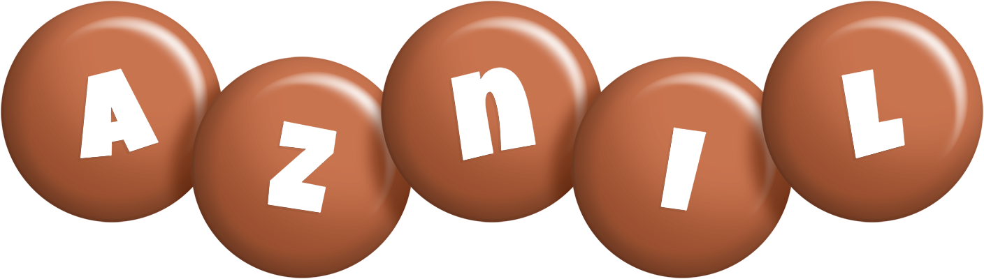 Aznil candy-brown logo