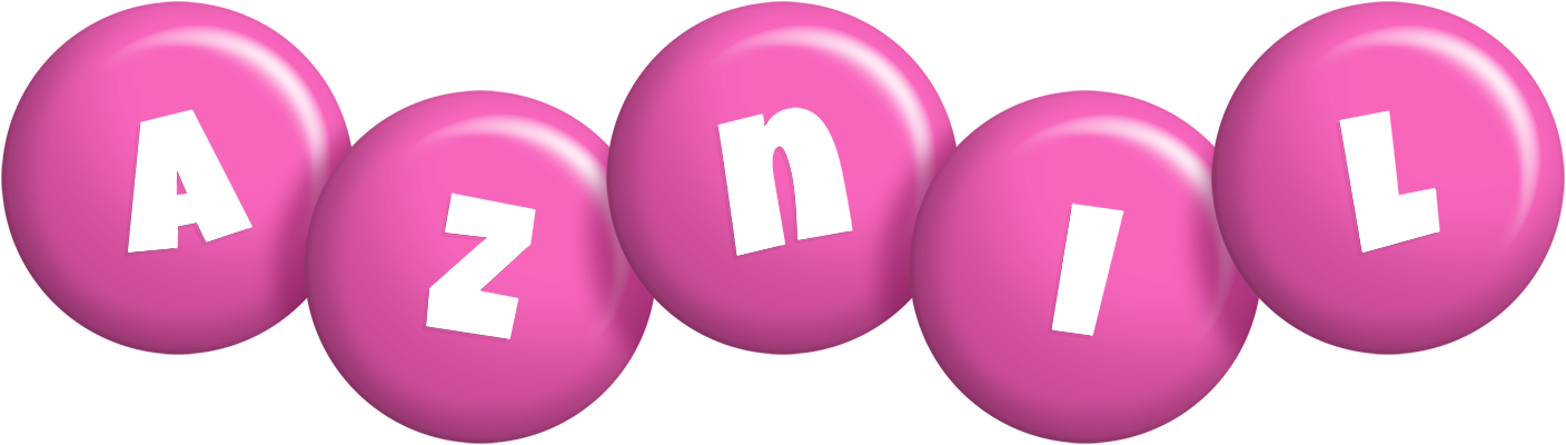 Aznil candy-pink logo
