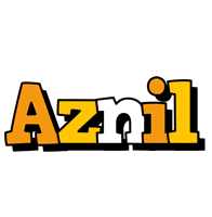 Aznil cartoon logo