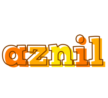 Aznil desert logo