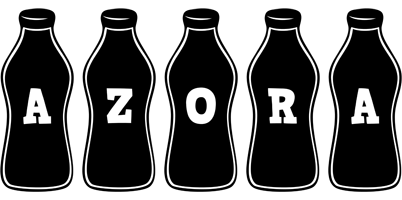 Azora bottle logo