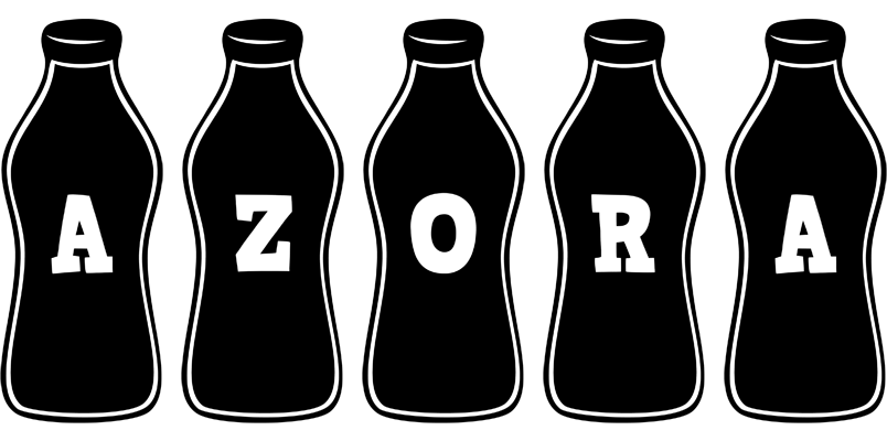 Azora bottle logo