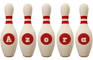 Azora bowling-pin logo