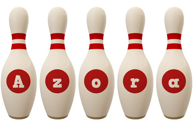 Azora bowling-pin logo