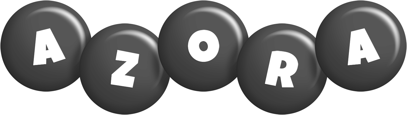 Azora candy-black logo