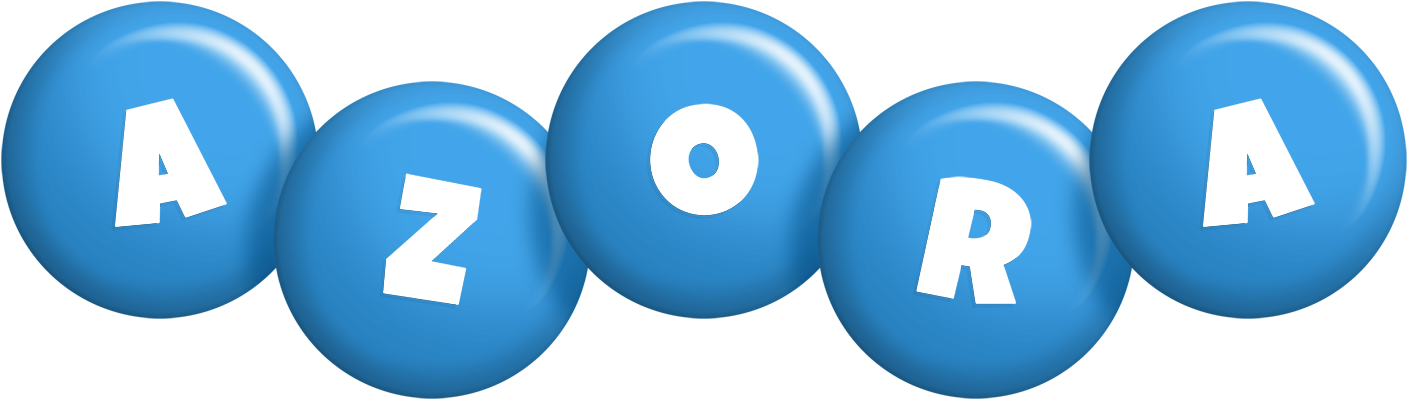 Azora candy-blue logo