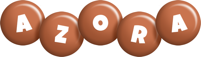 Azora candy-brown logo