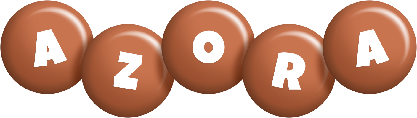 Azora candy-brown logo