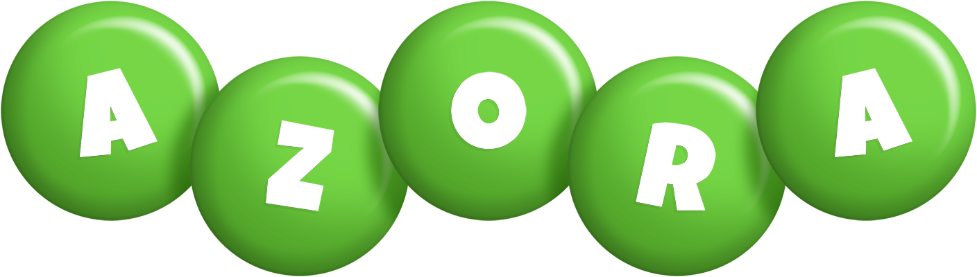 Azora candy-green logo
