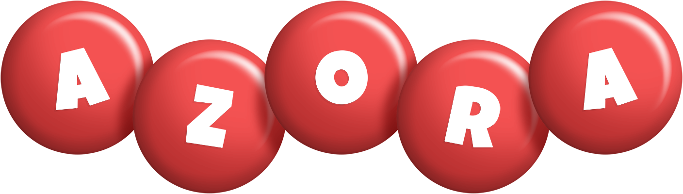 Azora candy-red logo