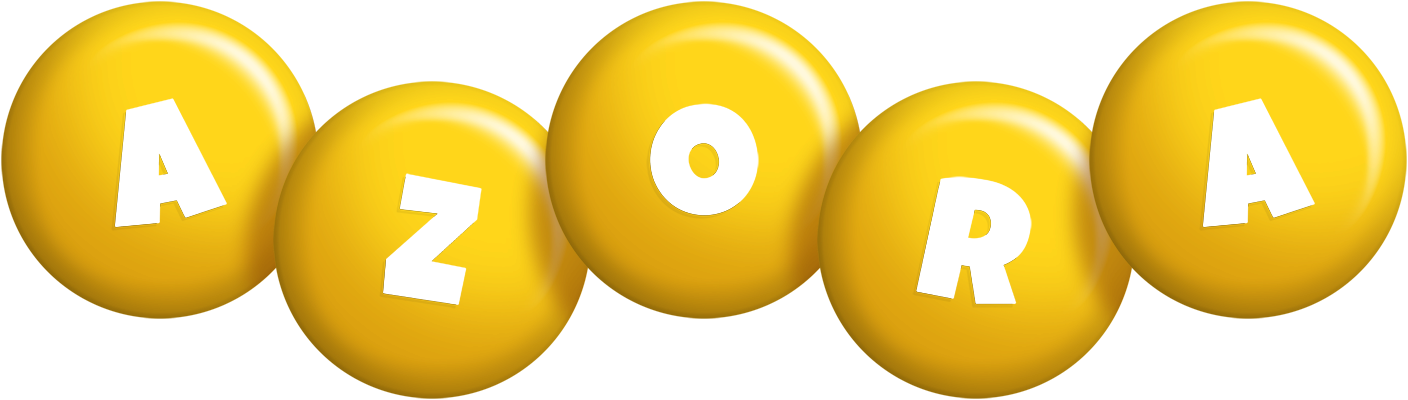 Azora candy-yellow logo