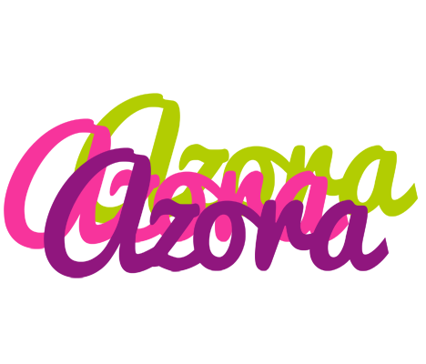 Azora flowers logo