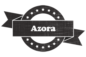 Azora grunge logo