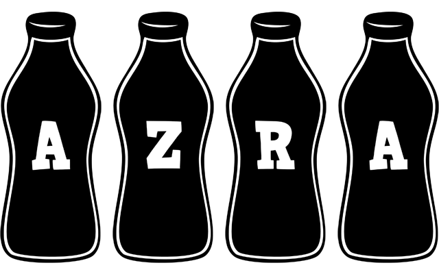 Azra bottle logo