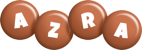 Azra candy-brown logo