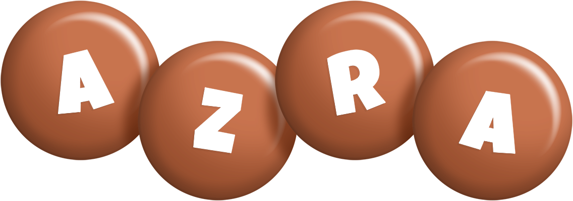Azra candy-brown logo