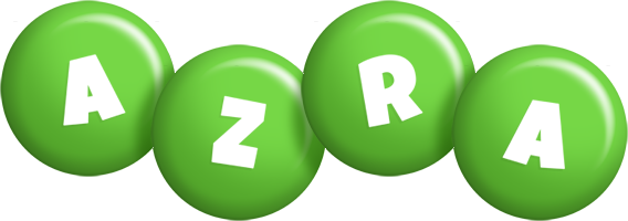 Azra candy-green logo