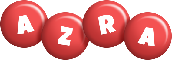 Azra candy-red logo