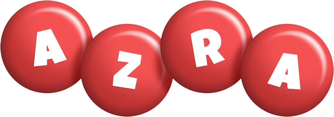 Azra candy-red logo