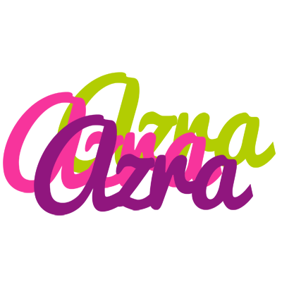 Azra flowers logo