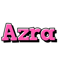 Azra girlish logo