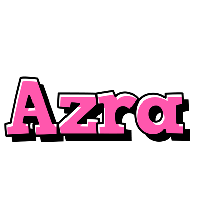 Azra girlish logo