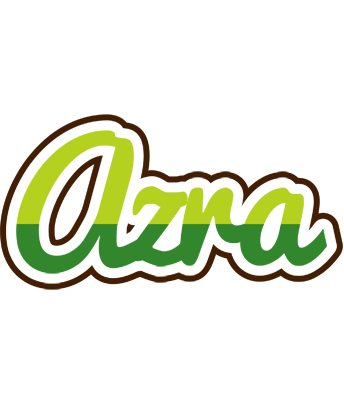Azra golfing logo