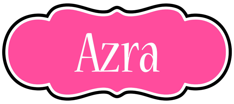 Azra invitation logo