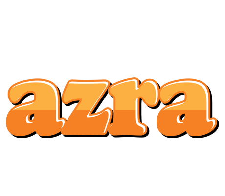 Azra orange logo