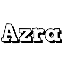 Azra snowing logo