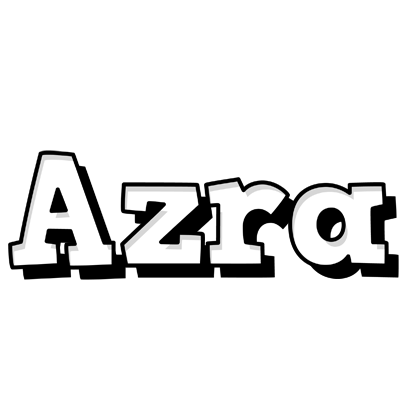 Azra snowing logo