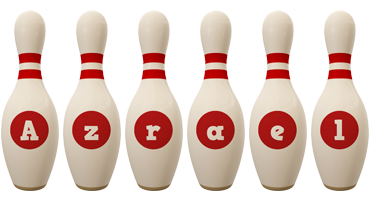 Azrael bowling-pin logo