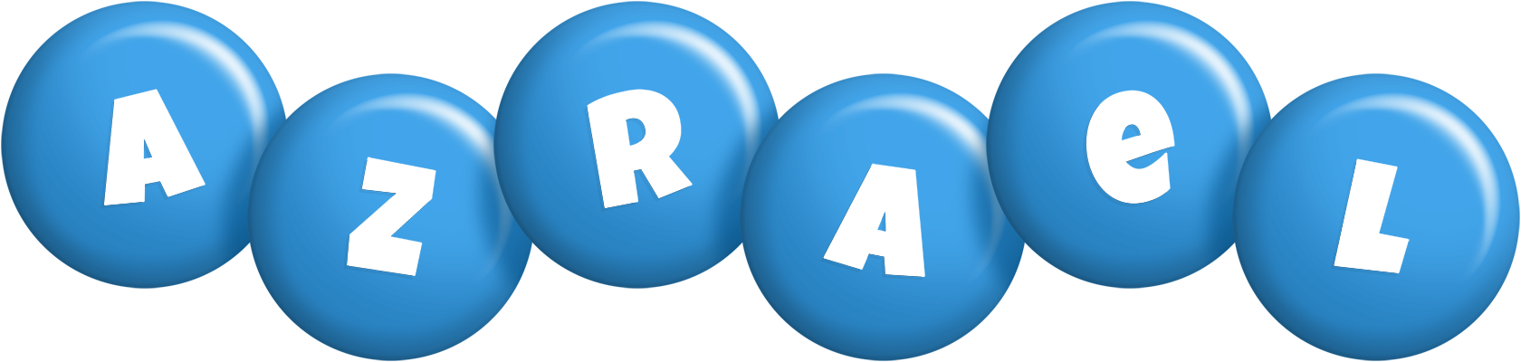 Azrael candy-blue logo