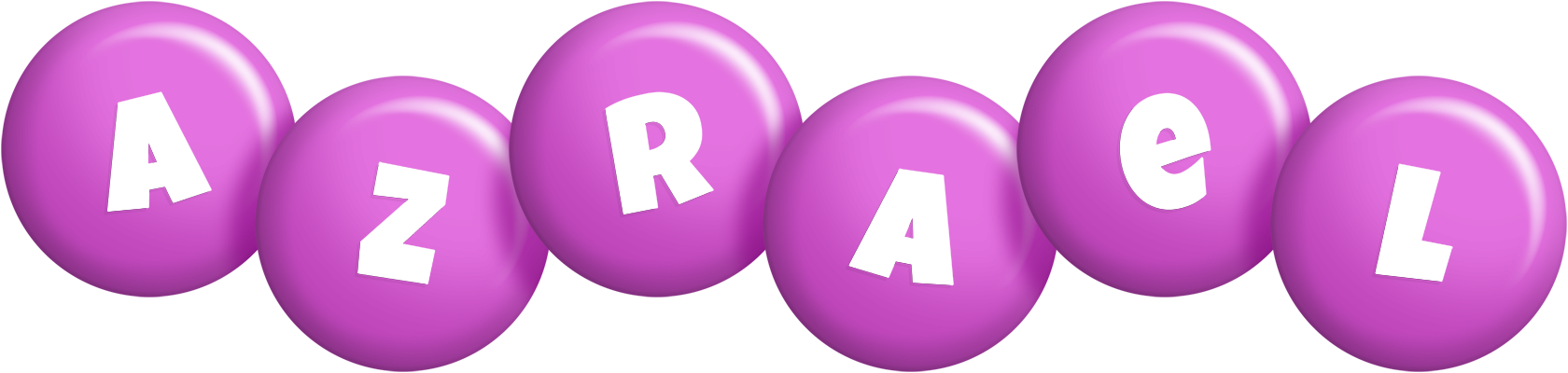 Azrael candy-purple logo