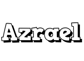 Azrael snowing logo