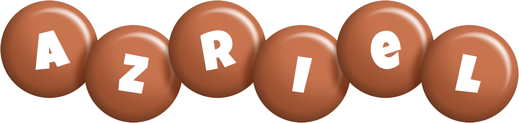 Azriel candy-brown logo