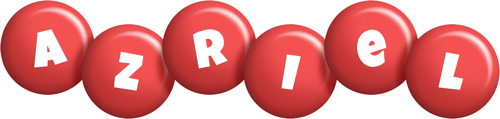 Azriel candy-red logo