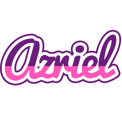 Azriel cheerful logo