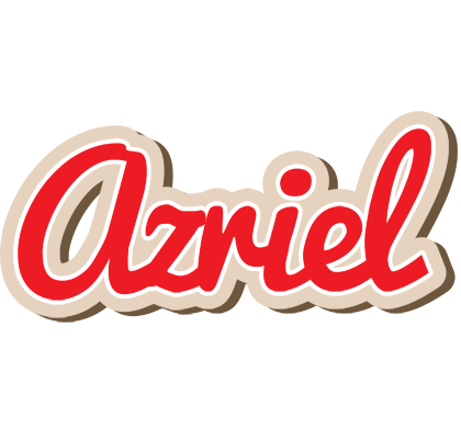 Azriel chocolate logo