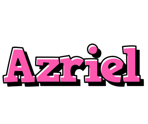 Azriel girlish logo
