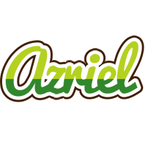 Azriel golfing logo