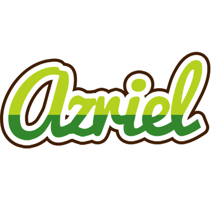 Azriel golfing logo