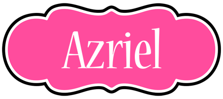 Azriel invitation logo