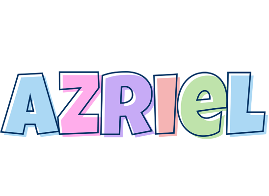 Azriel pastel logo