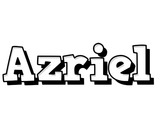 Azriel snowing logo