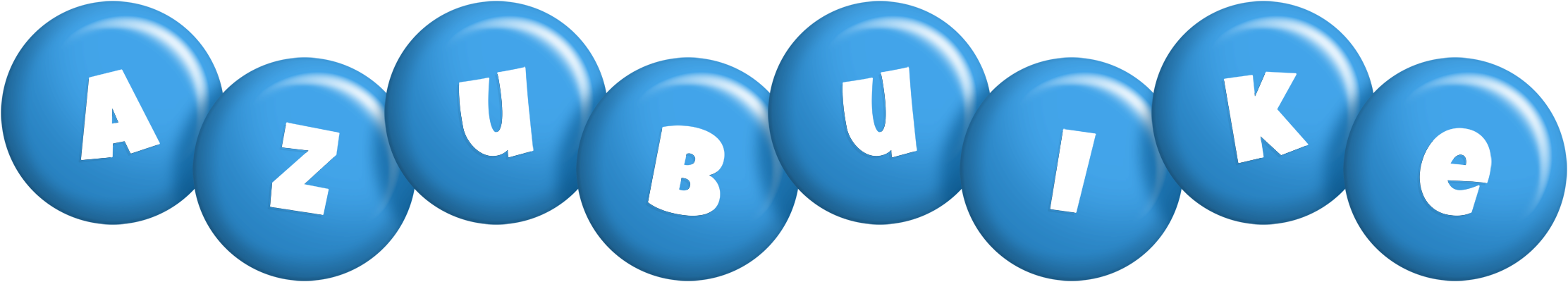 Azubuike candy-blue logo